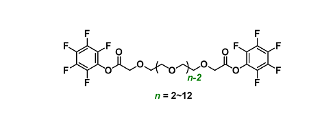 Bis-PEGn-PFP ester